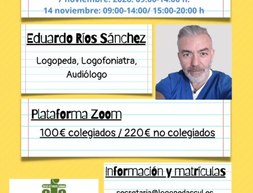 Curso «Rehabilitación de la voz hablada y cantada: De la clínica a la práctica. Técnica vocal aplicada» Nuevas Fechas